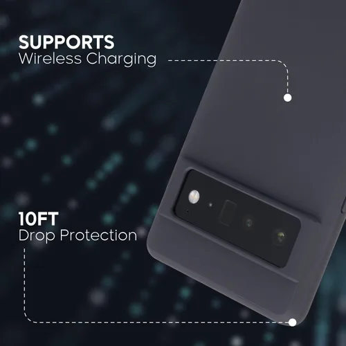Miniatura 6 de Case-Mate - Paquete de protección - Funda para teléfono y protector de pantalla para Google Pixel 6a - Negro