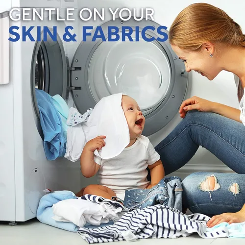 Miniatura 3 de Miracle Made Hojas de detergente para ropa sin líquido, ultraconcentradas, ahorran espacio, sin plástico, sin tintes, blanqueador ni parabenos, 32