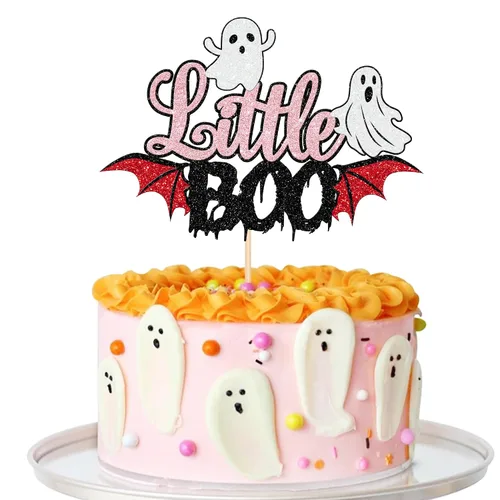 Miniatura 10 de 30 piezas de adornos para cupcakes con purpurina – Púas de cupcakes de Halloween para niños, cumpleaños, festival, fiesta, decoración de pasteles