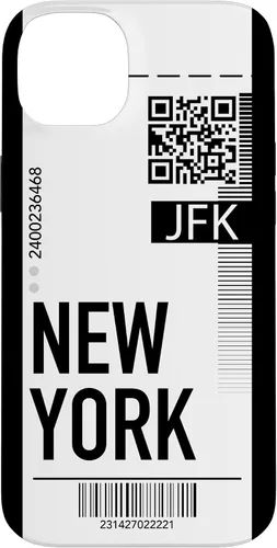 Miniatura 15 de Funda para iPhone 13 Pro Max New York Air Flight Ticket Phone Case