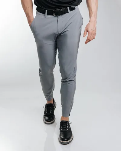 Miniatura 2 de Primo Pantalón deportivo de golf, ligero elástico en cuatro direcciones, 4 bolsillos, cintura interior de gel, tobillos con cremallera elástica