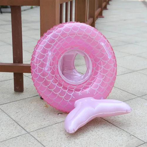 Miniatura 6 de Flotador de natación para bebé,Anillo inflable de natación para bebés con asiento para bebé/niño,Anillo de flotador de cintura para niños