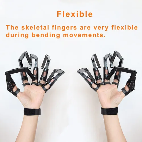 Miniatura 2 de Guantes de Halloween: dedos de calavera articulados garras del diablo para cosplay, manos fantasmas, ajuste para todos los dedos, flexibles