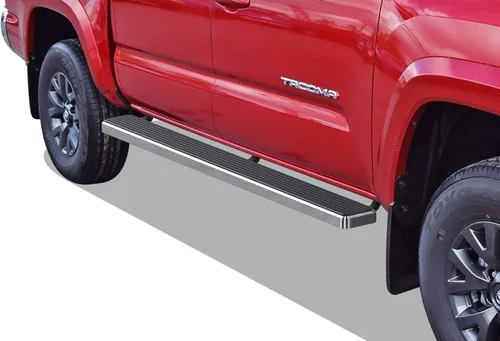 Miniatura 12 de APS Estribos rueda a rueda de 6 pulgadas compatibles con Toyota Tacoma 2005-2023 doble cabina de 6 pies