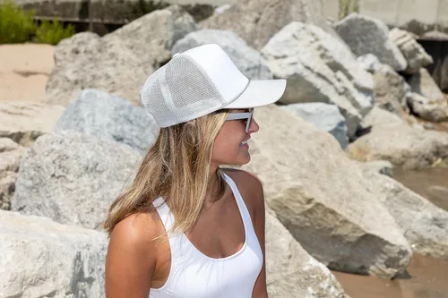 Miniatura 32 de Funky Junque Gorra de béisbol de béisbol en blanco para hombre y mujer