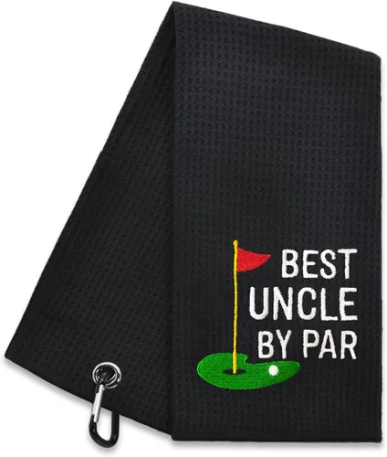 Miniatura 10 de Hafhue The GolfFather - Divertida toalla de golf, regalos de golf para hombres y mujeres, accesorios de golfista para hombre o mujer, regalos