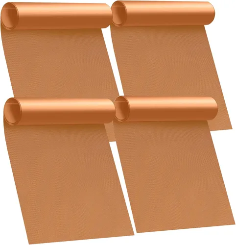 Miniatura 13 de Revestimientos para horno para la parte inferior del horno - Paquete de 2 alfombrillas grandes de servicio pesado para horno, 17" x 25" Negro