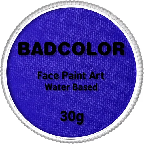 Miniatura 25 de Pintura corporal y facial UV neón naranja (30g/1oz), kit de pintura corporal completa a base de agua, reactiva a la luz negra, fluorescente