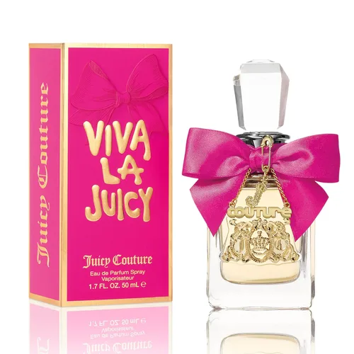 Juicy Couture Viva La Juicy Eau De Parfum, Perfume para Mujer con Notas de Mandarina, Gardenia y Caramelo, Floral & Dulce, EDP Spray