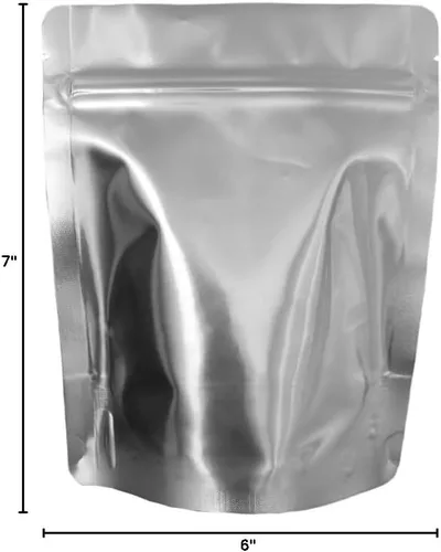 Miniatura 6 de PackFreshUSA: Bolsas herméticas herméticas de Mylar con cierre hermético para almacenamiento de alimentos a largo plazo, estilo siglo de 7 mil