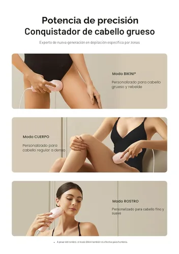 Miniatura 3 de INIA Depilación Láser con Cuidado de Enfriamiento por Hielo para Mujeres y Hombres, HAUTE Pro Removedor de Vello IPL Indoloro para Uso en Casa