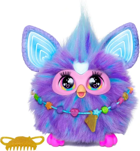 Miniatura 11 de Furby Coral, 15 accesorios de moda, juguetes de peluche interactivos para niñas y niños de 6 años en adelante, animatronic activado por voz