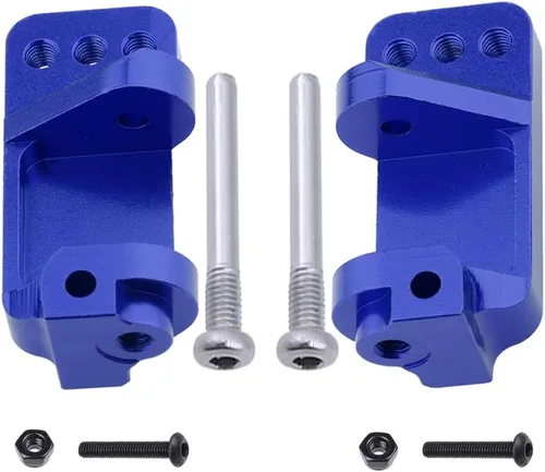 Miniatura 7 de Hobbypark Bloques de ruedas de aleación de aluminio para RC 1/10 Traxxas 2WD Slash, Stampede, Rustler, Nitro Slash, reemplaza la parte 3632 (verde)