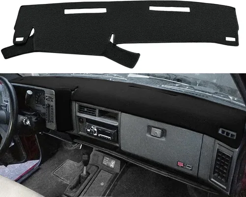 Miniatura 10 de Yiz Tapete de Cubierta del Tablero Personalizado para Chevy Chevrolet S10 Blazer/GMC S15 Jimmy Sonoma de 1986-1993/91-94 Olds Oldsmobile Bravada