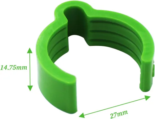 Miniatura 2 de Clips para manguera de polvo, clips de manguera en espiral para manguera de vacío Festool de 0.87 pulgadas, organizador de manguera compatible