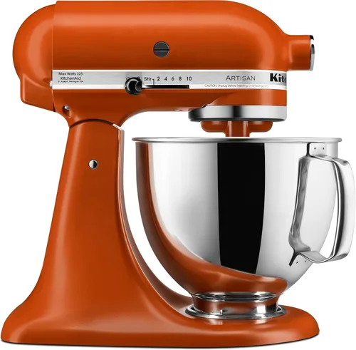 Miniatura 30 de KitchenAid Artisan Series KSM150PS, mezclador de pie con cabezal inclinable de 5 cuartos de galón con escudo de vertido KSM150PS, pistacho