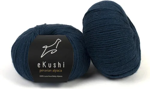Miniatura 95 de 100% Hilo de Alpaca para Bebé para Tejer y Ganchillo - Juego de 3 Madejas de Hilo Premium DK - Ligero, Hipoalergénico y Térmico Hecho en Perú - N010