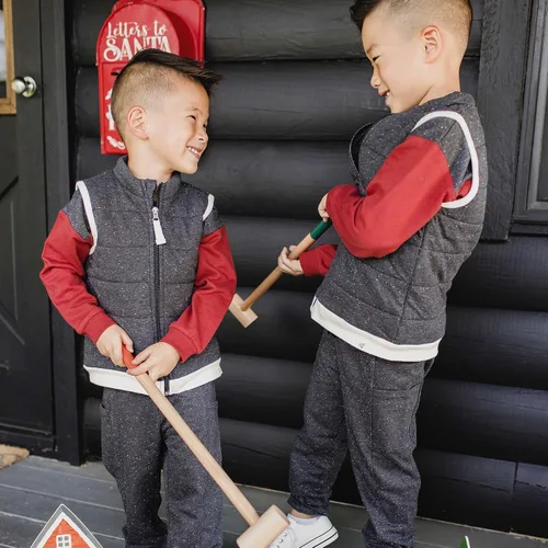 Miniatura 3 de Burt's Bees Baby Sudaderas unisex para bebé, chaquetas ligeras con cremallera, abrigos con capucha, algodón orgánico