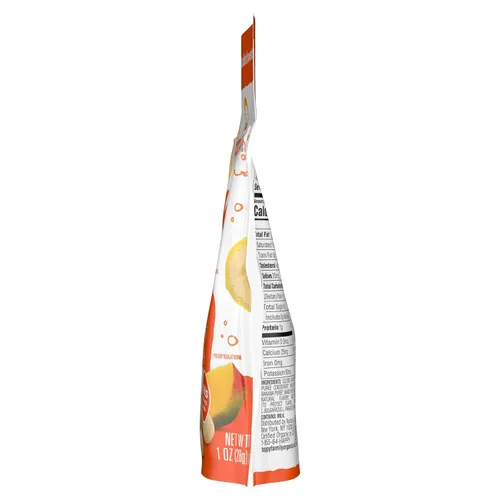 Miniatura 13 de Happy Baby Organics Yogis Snacks liofilizados de yogur y frutas, plátano y mango, bolsa de 1 onza (paquete de 8) el embalaje puede variar