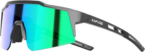 Miniatura 11 de KAPVOE Youth Polarized Sports Sunglasses Kids Baseball Softball Cycling Glasses UV400 Protection for Boys Girls Age 6-12