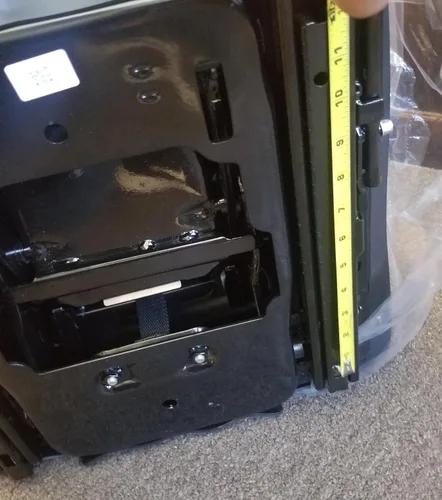 Miniatura 7 de DSC - Asiento de tractor universal con suspensión con reposabrazos ajustable, bolsa para documentos, asiento de respaldo alto, cinturón de seguridad