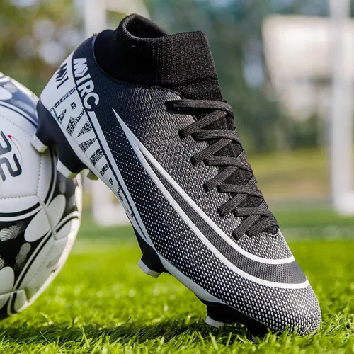 Miniatura 7 de Zquaus Tacos de fútbol para hombre zapatos de fútbol atléticos para caminar tacos Ag para entrenamiento al aire libre