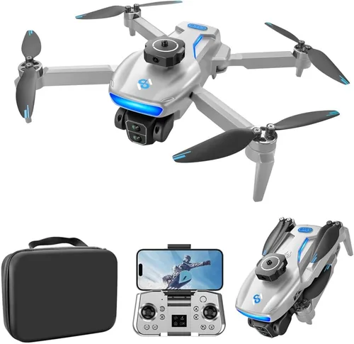 Dron GPS S181 con cámara para principiantes, Drone FPV 8K con motor sin escobillas, transmisión WiFi 5G, evitación de obstáculos, posicionamiento de