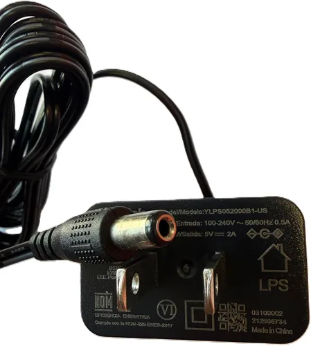 Adaptador de fuente de alimentación OEM 5V 2A compatible con Yealink YLPS052000C1-US teléfonos SIP T54W T46S T46U T46G T48S T48U T48G T52S T54S T56A
