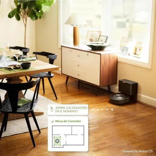 Miniatura 6 de iRobot Roomba j7+ (7550) Robot aspirador con vaciado automático – Utiliza la navegación PrecisionVision para identificar y evitar objetos como