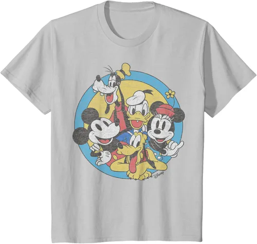 Miniatura 25 de Disney Camiseta retro de Mickey and Friends Group Shot