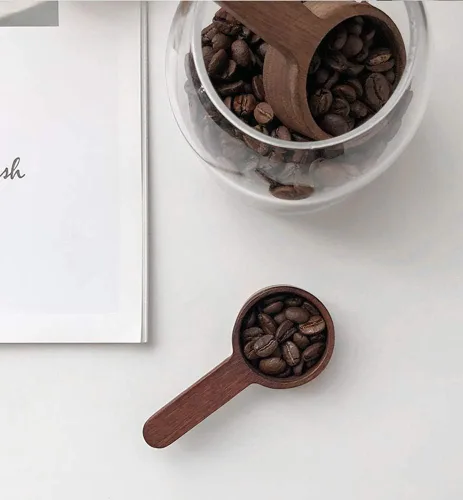 Miniatura 5 de Cucharas de café, cucharada de abla, cuchara de café molido, medición para granos molidos o té, agitador de mezcla de cocina de sopa, utensilios