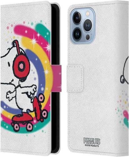 Miniatura 17 de Head Case Designs Funda de piel con licencia oficial de Peanuts Beach Surf Snoopy Boardwalk Airbrush compatible con Apple iPhone 11