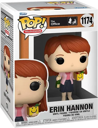 Miniatura 3 de Funko POP TV: The Office - Erin con caja feliz y champán, multicolor (57394)
