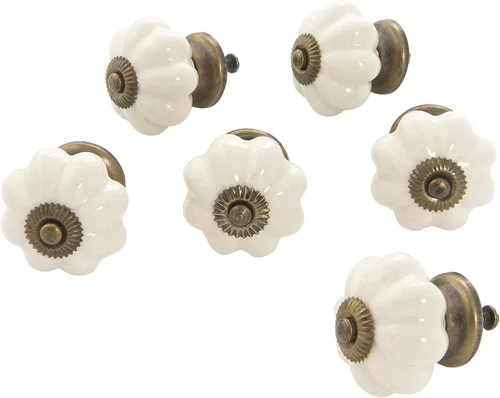 Miniatura 26 de Dritz Home - Manija para puerta de hierro fundido de diseño de aves, Dorado, 47064A