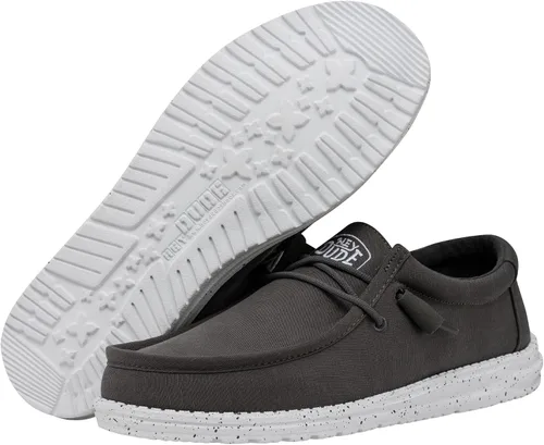 Miniatura 3 de Hey Dude Wally Slub - Zapatos con puntera de mocasín para hombre