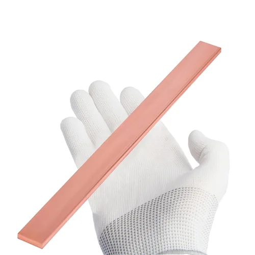 Miniatura 11 de Barra plana de cobre 110 de 1/4 "x 1" x 12" de largo, 0.236 in x 0.984 in x 12.008 in de cobre