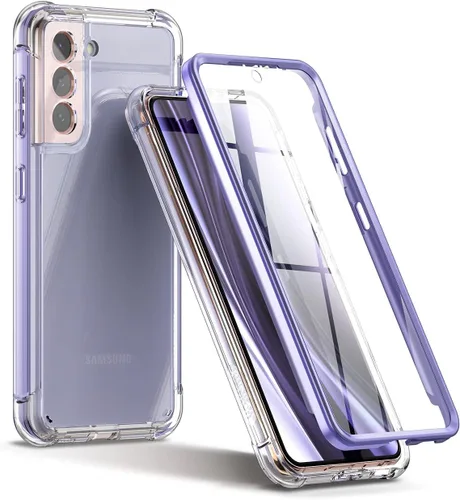 SURITCH Funda transparente para Samsung Galaxy S21+ Plus de 6.7 pulgadas (solo protector de pantalla), [protector de pantalla integrado] carcasa