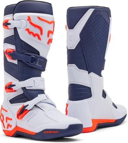 Miniatura 22 de Fox Racing Comp Botas de Motocross para Dirt Bike Blanco