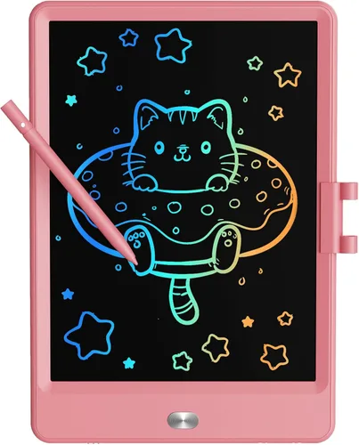 Miniatura 13 de TEKFUN: Tablero de garabatos LCD de 8.5 pulgadas, tabla de dibujo para niños, tableta de escritura, tablero de dibujo mágico, tablero de garabatos