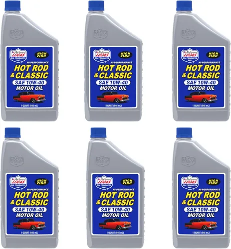 Miniatura 7 de Lucas Oil 10679 - Aceite de motor SAE 10W-30 para Hot Rod y autos clásicos - 5 cuartos de galón (paquete de 3)