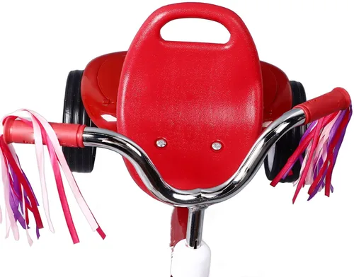 Miniatura 7 de Triciclo para niños pequeños, triciclo para niños con caja de almacenamiento abatible, asiento ajustable de 3 posiciones, diseño plegable
