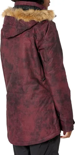 Miniatura 2 de Volcom Fawn - Chaqueta con capucha para mujer con aislamiento para snowboard y esquí, Violeta (Violet Ice)