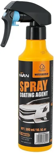 NUAN Revestimiento de cerámica nano hidrofóbico, kit de aerosol de revestimiento de automóvil de 10.8 fl oz, protección de pintura automática fácil