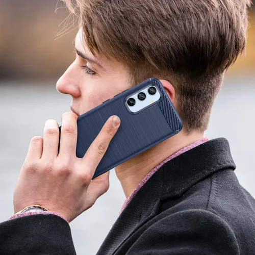 Miniatura 7 de Osophter Funda para Samsung Galaxy A54 5G, Samsung A54 5G Funda de absorción de golpes Flexible TPU Caucho Protector de teléfono celular (negro)