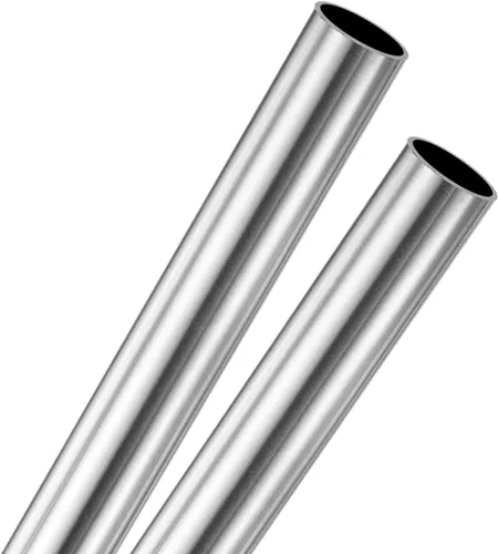 Miniatura 15 de M METERXITY Paquete de 2 tubos de acero inoxidable 304 de 5.906 in, diámetro exterior de 0.059 in de grosor de pared, tubos de acero inoxidable sin