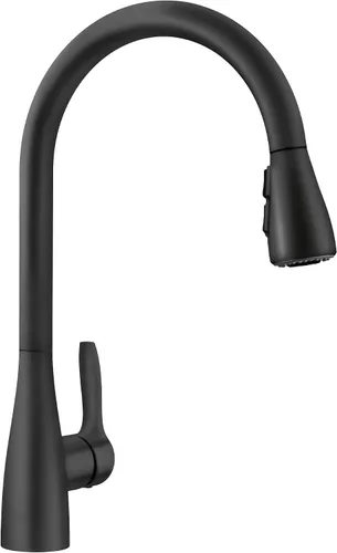 Miniatura 3 de BLANCO, Cromo pulido 442207 ATURA - Grifo de cocina de doble pulverización, 1.5 GPM