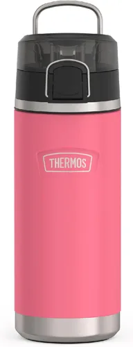 Miniatura 12 de THERMOS ICON Botella de agua aislada a prueba de fugas de 18 onzas con boquilla, mantiene las bebidas frías 16 horas, asa de transporte, apta