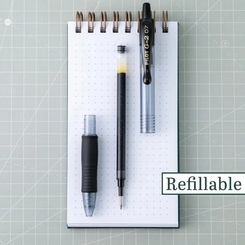 Miniatura 2 de Pilot, Bolígrafos de gel G2 Premium, punta fina de 0.7 mm, colores neón surtidos y negro, paquete de 36