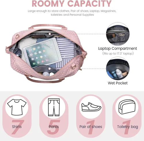 Miniatura 3 de LOVEVOOK Bolsa Weekender para mujer