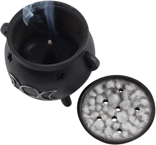 Miniatura 3 de Green Tree Triple Moon - Soporte para incienso, color negro